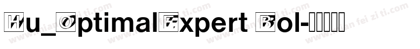 Hu_OptimalExpert Bol字体转换
